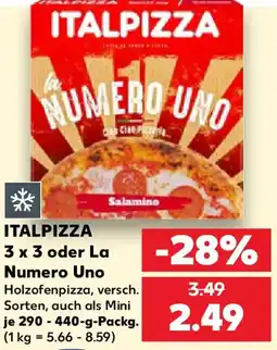 Kaufland ITALPIZZA 3 x 3 oder La Numero Uno Angebot