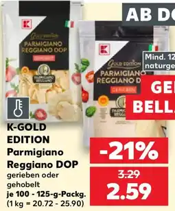 Kaufland K-GOLD EDITION Parmigiano Reggiano DOP Angebot
