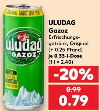 Kaufland ULUDAG Gazoz Angebot
