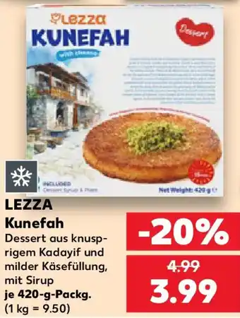 Kaufland LEZZA Kunefah Angebot