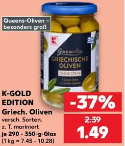 Kaufland K-GOLD EDITION Griech. Oliven Angebot