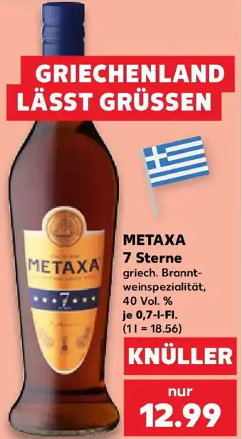 Kaufland METAXA 7 Sterne Angebot
