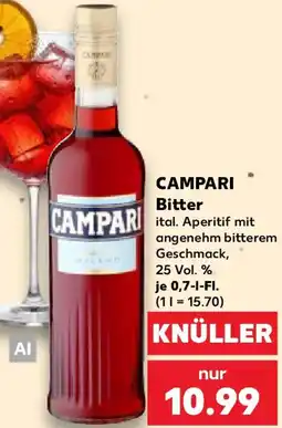 Kaufland CAMPARI Bitter Angebot