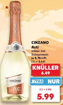 Kaufland CINZANO Asti Angebot