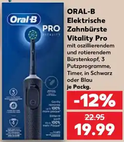 Kaufland ORAL-B Elektrische Zahnbürste Vitality Pro Angebot