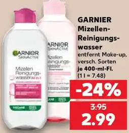 Kaufland GARNIER Mizellen Reinigungswasser Angebot