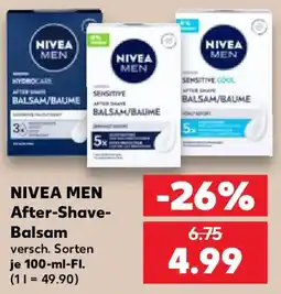 Kaufland NIVEA MEN After-Shave Balsam Angebot