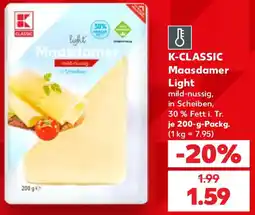 Kaufland K-CLASSIC Maasdamer Light Angebot