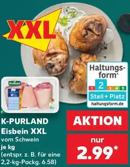 Kaufland K-PURLAND Eisbein XXL Angebot