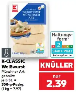 Kaufland K-CLASSIC Weißwurst Angebot