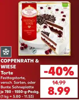 Kaufland COPPENRATH & WIESE Torte Angebot