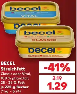 Kaufland BECEL Streichfett Angebot