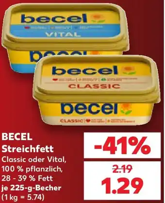 Kaufland BECEL Streichfett Angebot