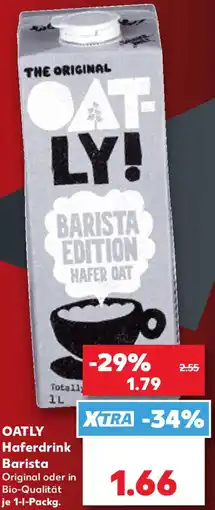 Kaufland OATLY Haferdrink Barista Angebot