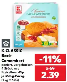 Kaufland K-CLASSIC Back Camembert Angebot