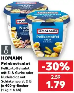 Kaufland HOMANN Feinkostsalat Angebot