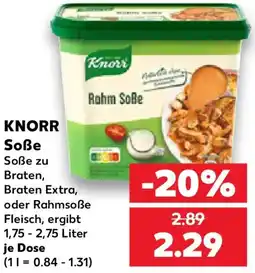 Kaufland KNORR Soße Angebot