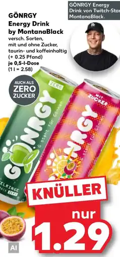 Kaufland GÖNRGY Energy Drink by MontanaBlack Angebot