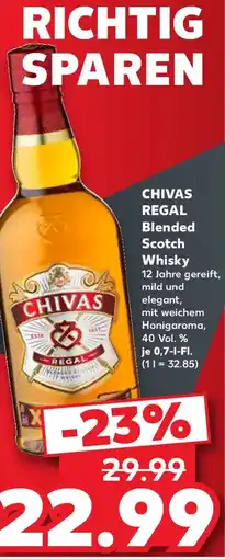 Kaufland CHIVAS REGAL Blended Scotch Whisky Angebot