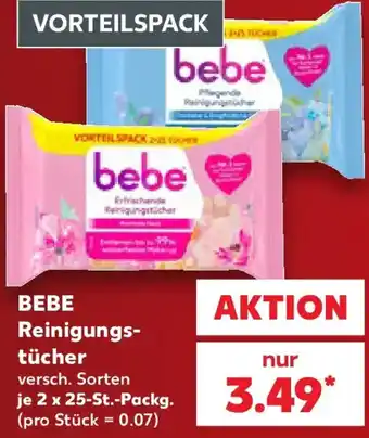 Kaufland BEBE Reinigungstücher Angebot