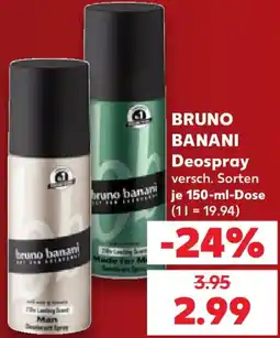 Kaufland BRUNO BANANI Deospray Angebot