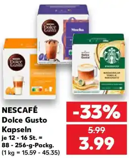 Kaufland NESCAFÉ Dolce Gusto Kapseln Angebot