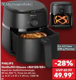Kaufland PHILIPS Heißluftfritteuse NA120/00 Angebot