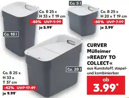 Kaufland CURVER Mülleimer READY TO COLLECT Angebot