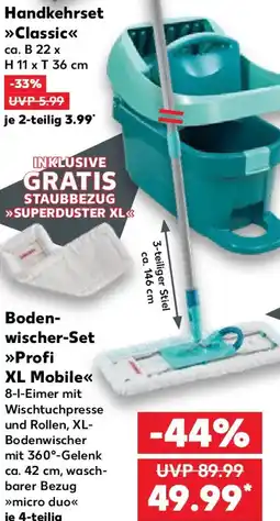 Kaufland LEIFHEIT Bodenwischer-Set Profi XL Mobile Angebot
