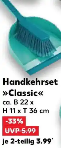 Kaufland LEIFHEIT Handkehrset Classic Angebot