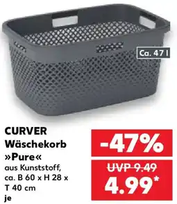 Kaufland CURVER Wäschekorb Pure Angebot