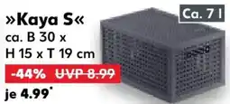 Kaufland CURVER Aufbewahrungsbox Kaya S Angebot