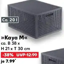 Kaufland CURVER Aufbewahrungsbox Kaya M Angebot