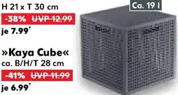 Kaufland CURVER Aufbewahrungsbox Kaya Cube Angebot