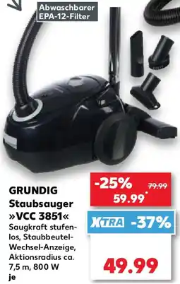 Kaufland GRUNDIG Staubsauger VCC 3851 Angebot