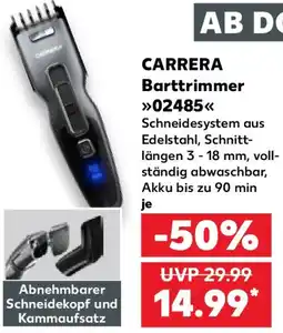 Kaufland CARRERA Barttrimmer 02485 Angebot