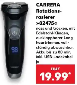 Kaufland CARRERA Rotationsrasierer 02475 Angebot