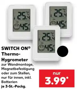 Kaufland SWITCH ON Thermo Hygrometer Angebot