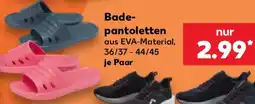 Kaufland CRIVIT Badepantoletten Angebot