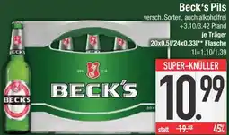E-Center Beck's Pils Angebot