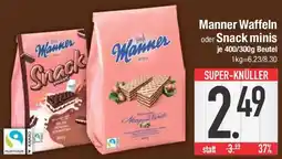E-Center Manner Waffeln oder Snack minis Angebot