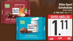 E-Center Ritter Sport Schokolade Angebot
