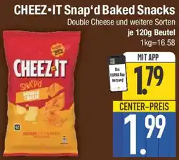 E-Center CHEEZ-IT Snap'd Baked Snacks Angebot