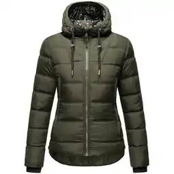 Netto Marken-Discount NAVAHOO Damen Steppjacke Warm gesteppte Winterjacke mit Kapuze Renesmee Angebot