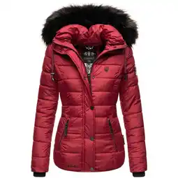 Netto Marken-Discount NAVAHOO Damen Modische Winterjacke Steppjacke mit Kunstpelz Kapuze Zuckerbiene Angebot