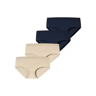Netto Marken-Discount Schiesser Damen Panty Invisible Cotton 4er Pack Angebot