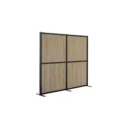 Netto Marken-Discount hjh OFFICE Trennwand FLEXMIUT MODUL Stoff, Kunststoff, Aluminium, Stahl Angebot