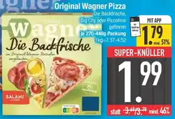 E-Center Original Wagner Pizza Angebot