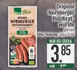 E-Center Original Nürnberger Rostbratwürste Angebot
