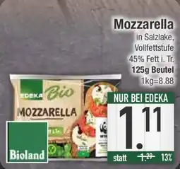 E-Center Mozzarella Angebot